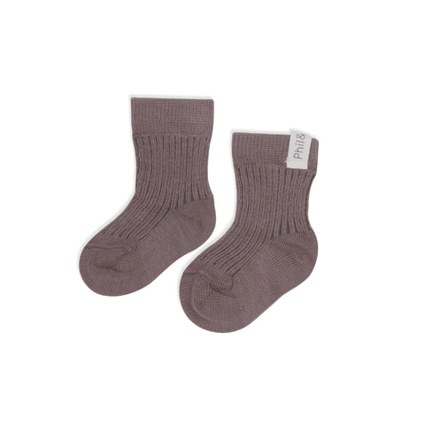 Baby Socken RIBBED