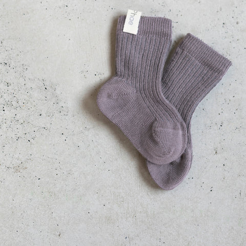 Baby Socken RIBBED